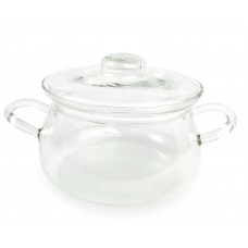 Catamount Glass 1.5-qt. Bean Pot with Lid CTMO1003